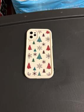 Casely Chalet All Day Winter Village Christmas Tree Snowflake Case for iPhone 11
